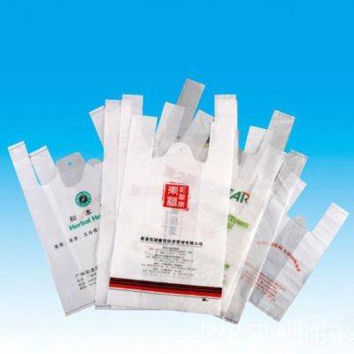 Picture of SUPERMARKET PLASTIC VEST & T-SHIRT STYLE BAGS