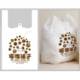 Picture of WHITE POLY PLASTIC T-SHIRT STYLE BAGS