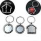 Picture of HOUSE SHAPE ROTATING KEY TAG