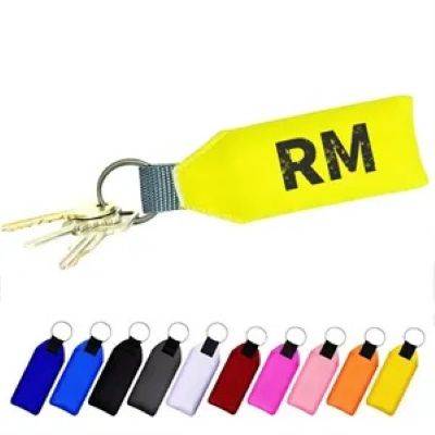 Picture of FLOATING NEOPRENE KEYRING CHAIN & RING