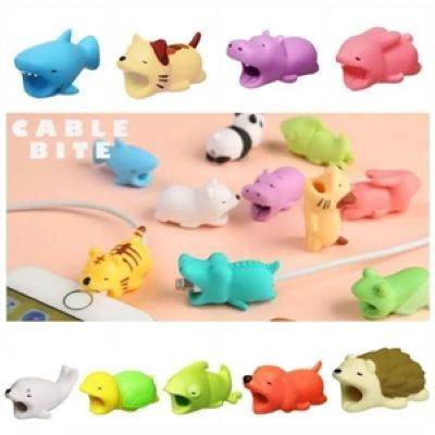 Picture of CUTE CABLE BITE ANIMALS PROTECTOR FOR WINDER PHONE CHARGER.
