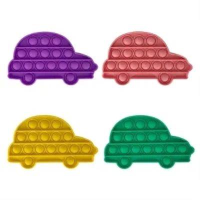 Picture of CAR SHAPE SILICON PUSH POP BUBBLE TOY