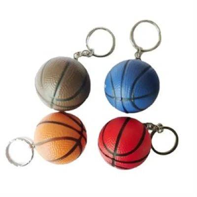 Picture of STRESS RELIEVER BALL KEYRING CHAIN.