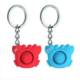 Picture of CRAB FIDGET DIMPLE KEYRING CHAIN