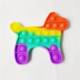 Picture of DOG SHAPE PUSH BUBBLE FIDGET SENSORY TOY with Buckle