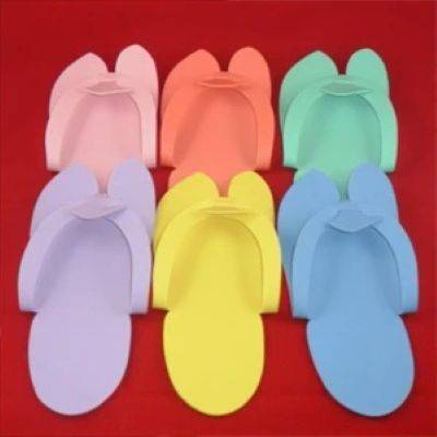 Picture of COLOURFUL DISPOSABLE EVA FLIP FLOP