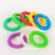 Picture of COLOUR STRETCHABLE SPRING COIL SPIRAL KEYRING CHAIN