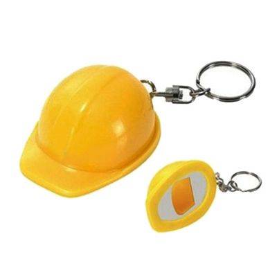 Picture of CONSTRUCTION HAT BOTTLE OPENER KEYRING CHAIN