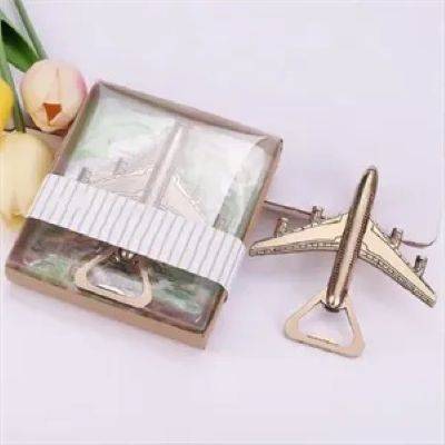 Picture of AIRPLANE-SHAPED BEER BOTTLE OPENER.