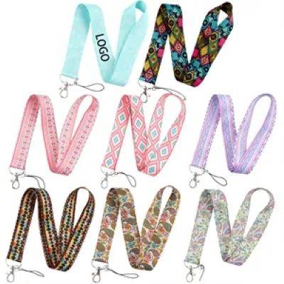 Picture of FULL COLOUR DYE-SUBLIMATED LANYARD W & METAL J HOOK.