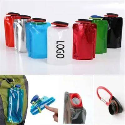 Picture of FLEX FOLDING 16OZ WATER BOTTLE with Carabiner