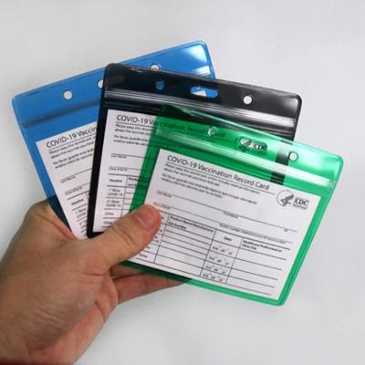 Picture of COLOURFUL CDC VACCINATION CARD HOLDER PVC PROTECTIVE CASE