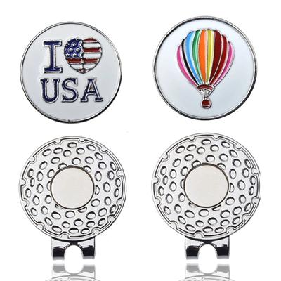Picture of GOLF HAT CLIP with Full Color Ball Marker