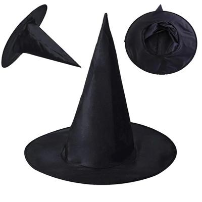 Picture of BLACK HALLOWEEN WITCH HAT PARTY CAP