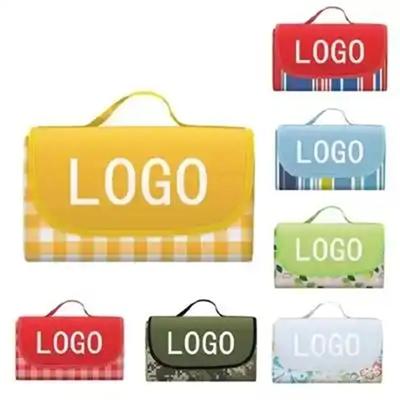 Picture of WATERPROOF PICNIC BLANKET PORTABLE with Carry Strap for Beac