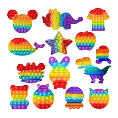 Picture of CAR SHAPE SILICON PUSH POP BUBBLE TOY