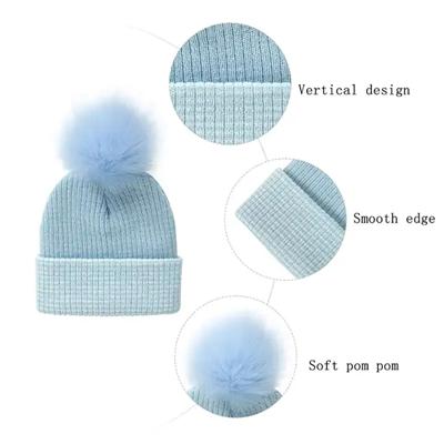 Picture of STRIPE POM BEANIE with Cuff