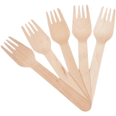 Picture of DISPOSABLE TABLE WARE WOOD