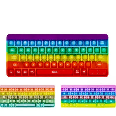 Picture of LARGE SIZE KEYBOARD SHAPE SILICON FIDGET TOY