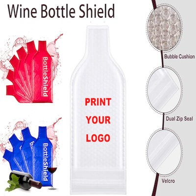 Picture of REUSABLE WINE PROTECTOR TRAVEL BAG