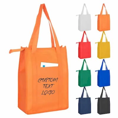 Picture of NON-WOVEN THERMAL INSULATED SHOPPER TOTE BAG