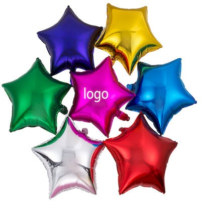 Picture of STAR ALUMINUM FOIL BALLOON BIRTHDAY PARTY DECORATION