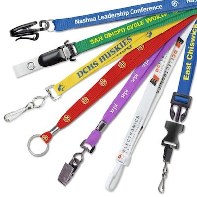Picture of CUSTOM FLAT RIBBED POLYESTER LANYARDS