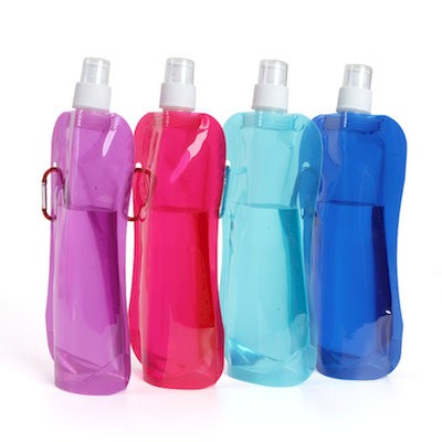 Picture of FOLD-FLAT REUSABLE WATER BOTTLE