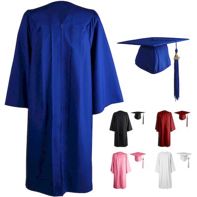 Picture of UNIVERSITY GRADUATION CAP AND GOWN