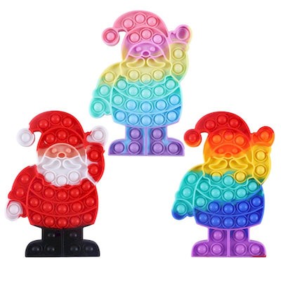 Picture of CHRISTMAS FATHER CHRISTMAS FATHER CHRISTMAS SANTA PUSH BUBBLE FIDGET TOYS