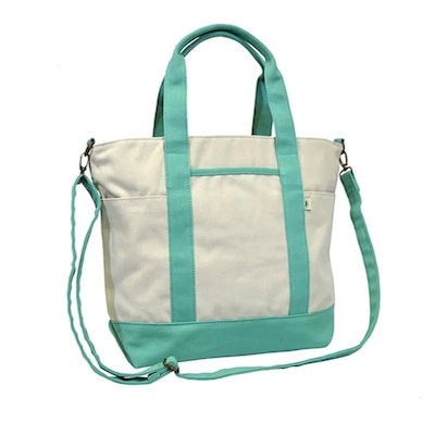 Picture of CUSTOM CANVAS SHOULDER STRADDLE HANDBAG TOTE BAG