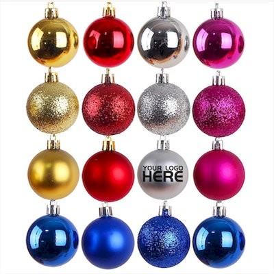 Picture of SHATTERPROOF CHRISTMAS ORNAMENT