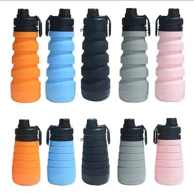 Picture of FOLDING SILICON WATER BOTTLE