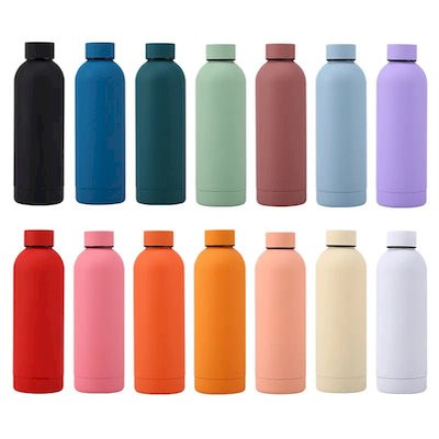 Picture of 17 OZ STAINLESS STEEL METAL SPORTS BOTTLE