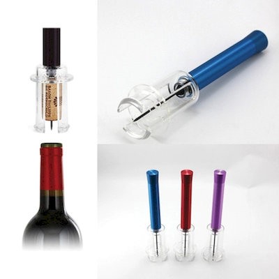 Picture of NEEDLE TYPE RED WINE CORK BOTTLE OPENER with Safety Sleeve
