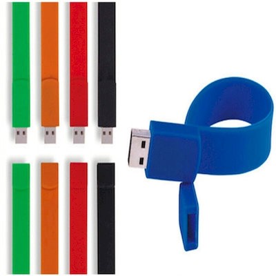 Picture of 8GB SILICON HANDBAND USB FLASH DRIVE