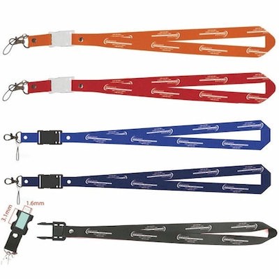 Picture of USB FLASH DRIVE LANYARDS 16GB