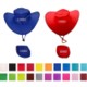 FOLDING COWBOY HAT with Pouch image 2