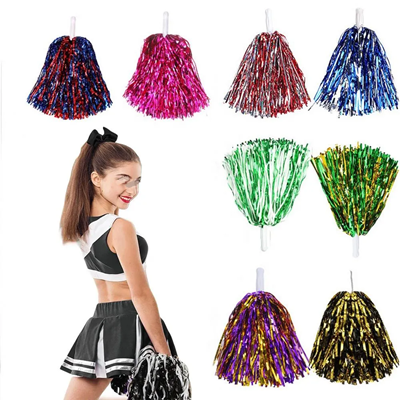 Picture of 500 STREAMER SOLID PADDLE HANDLE POMS