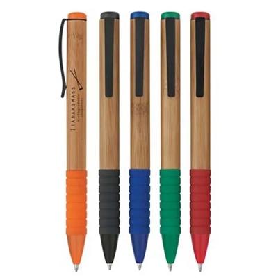 Picture of BAMBOO DESIGN TWIST PEN