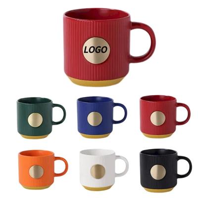 Picture of CERAMIC POTTERY MUG with Bronze Medal