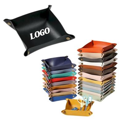 Picture of LEATHER DESK TOP STORAGE BOX