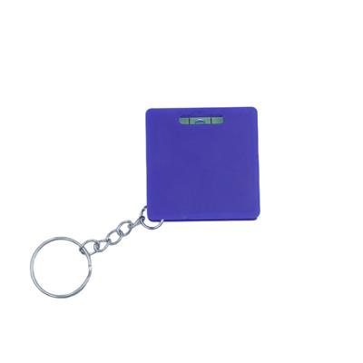 Picture of MINI KEYRING CHAIN TAPE BUBBLE LEVEL 1METER MEASURING STEEL RULER
