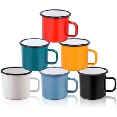 Picture of 16 OZ ENAMEL METAL CAMPER COLLECTION MUG.