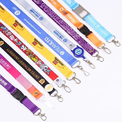 Picture of 3 - 4 INCH POLYESTER CUSTOM PRINTED LANYARD