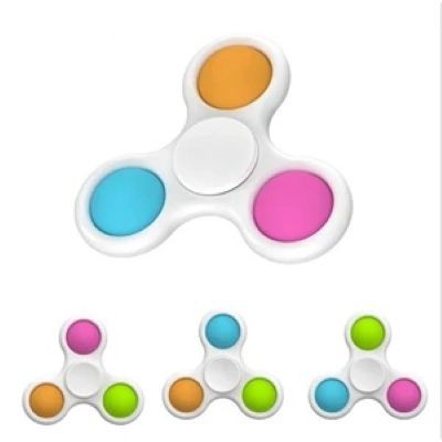 Picture of FIDGET SPINNER with Bubble Stress Reliever.