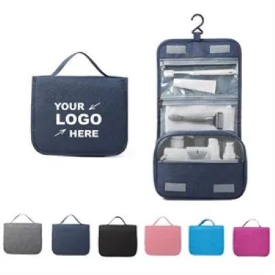 Picture of PORTABLE COSMETICS ORGANIZER POUCH WATERPROOF TOILETRY BAG