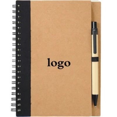 Picture of PRINT NOTE BOOK with Matching Pen