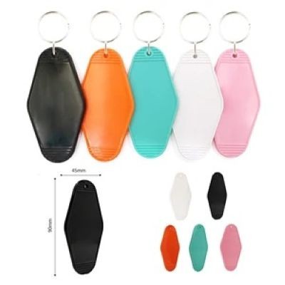 Picture of VINTAGE HOTEL KEYRING CHAIN MOTEL KEY TAG