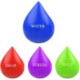 Picture of DROP SHAPE SQUEEZIES STRESS RELIEVER